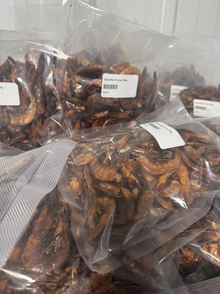 Crevettes fumées
